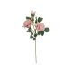 Trandafir artificial 2 flori+2 boboci pentru aranjamente florale model 4