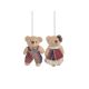 Ursuleti plus+agatatoare pentru decoratiuni florale set 2 buc model 1