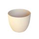 Vas ceramica 13x12 cm pentru aranjamente florale crem