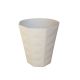 Vas ceramica 13x15 cm pentru aranjamente florale alb