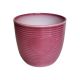 Vas ceramica color+inimioara pentru aranjamente florale model 4