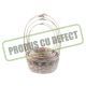 PRODUS CU DEFECT alb - Cosuri pentru aranjamente florale set 5 buc