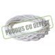 PRODUS CU DEFECT model 1 - Coronita rattan alb 35 cm pentru aranjamente florale