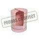 PRODUS CU DEFECT roz - Cutie cilindru color+deschidere pentru flori