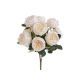 model 6 - Buchet 10 trandafiri din flori artificiale