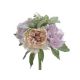 model 4 - Buchet 3 fire bujori din flori artificiale color