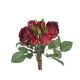model 2 - Buchet 4 tarndafiri+ 3 boboci din flori artificiale
