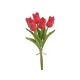 model 1 - Buchet 5 fire lalele artificiale pentru aranjamente florale