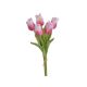 model 2 - Buchet 5 fire lalele artificiale pentru aranjamente florale