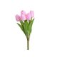 model 2 - Buchet 5 fire lalele artificiale pentru aranjamente florale