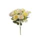 model 1 - Buchet 5 fire trandafiri+boboci din flori artificiale