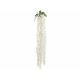 alb - Buchet 5 wisteria din flori artificiale