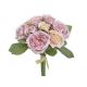 model 2 - Buchet 6 trandafiri+3 boboci din flori artificiale