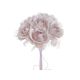 model 3 - Buchet 6 trandafiri artficiali+dantela pentru aranjamente florale