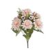 model 1 - Buchet 7 fire dalie artificiala+verdeata pentru aranjamente florale