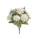 model 2 - Buchet 7 fire dalie artificiala+verdeata pentru aranjamente florale