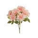 model 3 - Buchet 7 fire dalii artificiale color pentru aranjamente florale