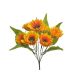 model 1 - Buchet 7 fire floarea soarelui artificiala pentru aranjamente florale