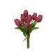 model 14 - Buchet 7 fire lalele artificiale pentru aranjamente florale