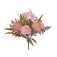 model 1 - Buchet floricele + scaieti artificiali color