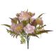 model 2 - Buchet floricele + scaieti artificiali color