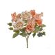 model 1 - Buchet mixt trandafiri+hortensie artificiale pentru aranjamnete florale