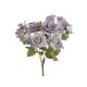 model 3 - Buchet mixt trandafiri+hortensie artificiale pentru aranjamnete florale