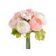 model 4 - Buchet ranunculus 6 fire+ 3 boboci din flori artificiale