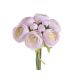 model 18 - Buchet ranunculus 6 fire+ 3 boboci din flori artificiale