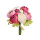 model 1 - Buchet ranunculus 6 fire+ 3 boboci din flori artificiale
