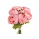 model 2 - Buchet ranunculus 6 fire+ 3 boboci din flori artificiale