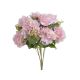 model 2 - 8491 Buchet trandafiri artificiali+hortensie color pentru aranjamente florale