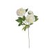 model 1 - Bujor artificial 2 flori+boboc pentru aranjamente florale