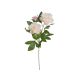 model 2 - Bujor artificial 2 flori+boboc pentru aranjamente florale