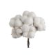 model 1 - Bumbac artificial pentru aranjamente florale set 10 buc