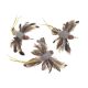 model 1 - Colibri pene color pentru aranjamente florale set 3 buc