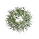 model 2 - Coronita verdeata artificiala+flori pentru aranjamente florale