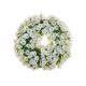 model 1 - Coronita verdeata artificiala+flori pentru decoratiuni florale