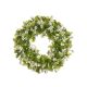 model 2 - Coronita verdeata artificiala+flori pentru decoratiuni florale
