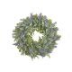Coronita Verdeata Artificiala+lavanda Pentru Decoratiuni Florale