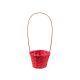 rosu - Cos 11 cm pentru aranjamente florale