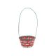 model 1 - Cos 18 cm mix color pentru aranjamente florale