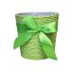 model 8 - Cos impletit cu fundita pentru aranjamente florale