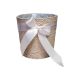 model 9 - Cos impletit cu fundita pentru aranjamente florale