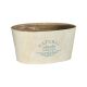 Cos Oval Lemn Pentru Aranjamente Florale