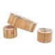 Cos Oval Lemn Pentru Aranjamente Florale Set 3 Buc