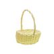 model 3 - Cos oval rattan color+toarta pentru aranjamente florale