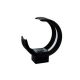 model 2 - Cos patrat lemn+suport plasa tip semiluna pentru aranjamente florale