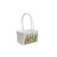 Cos Rattan+decor+toarta Pentru Aranjamente Florale
