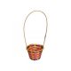 model 1 - Cos rotund color rattan pentru aranjamente florale